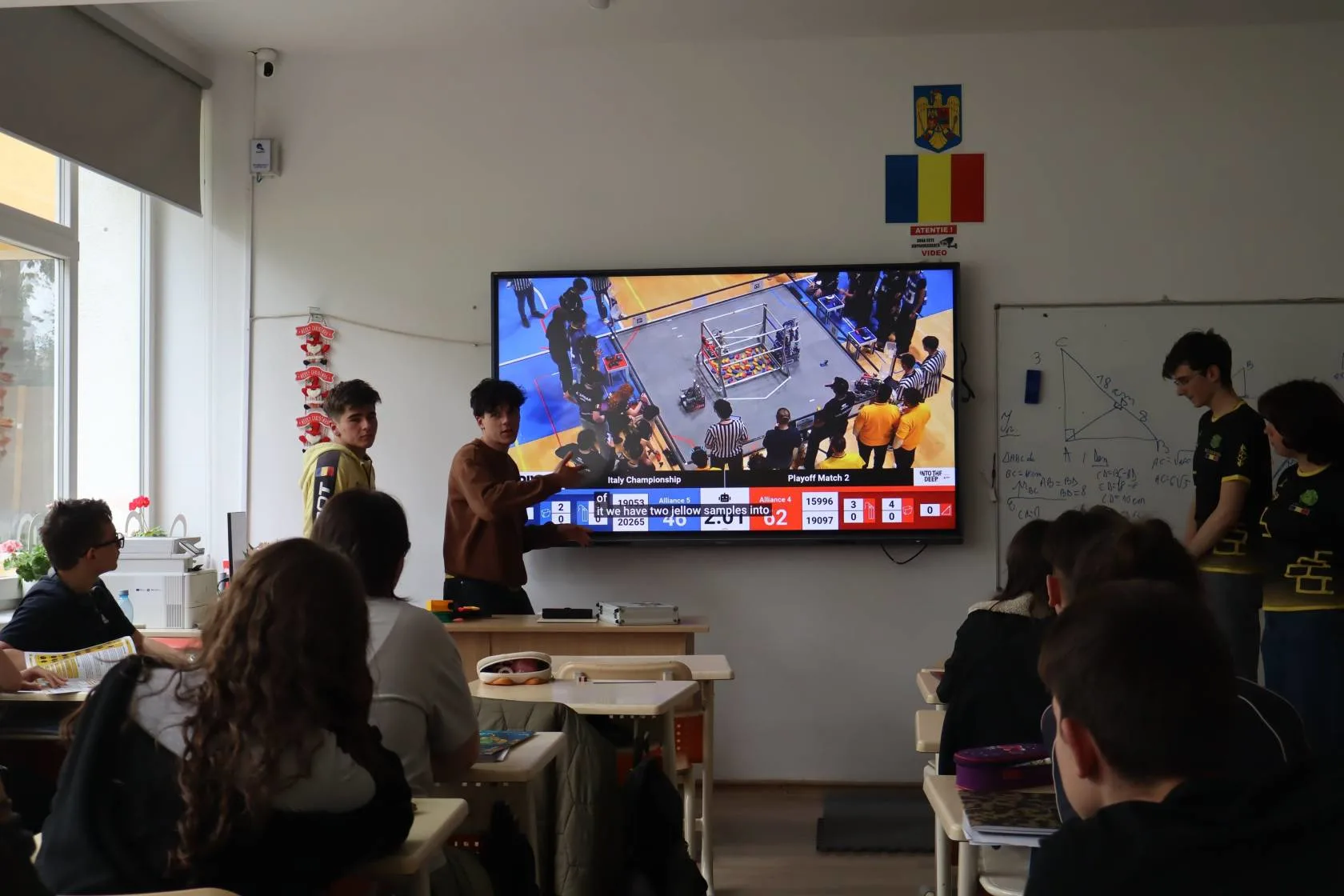 BrickBot presentation in school
