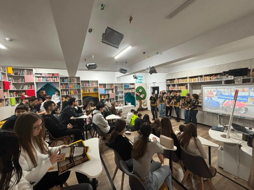 BrickBot presentation in school