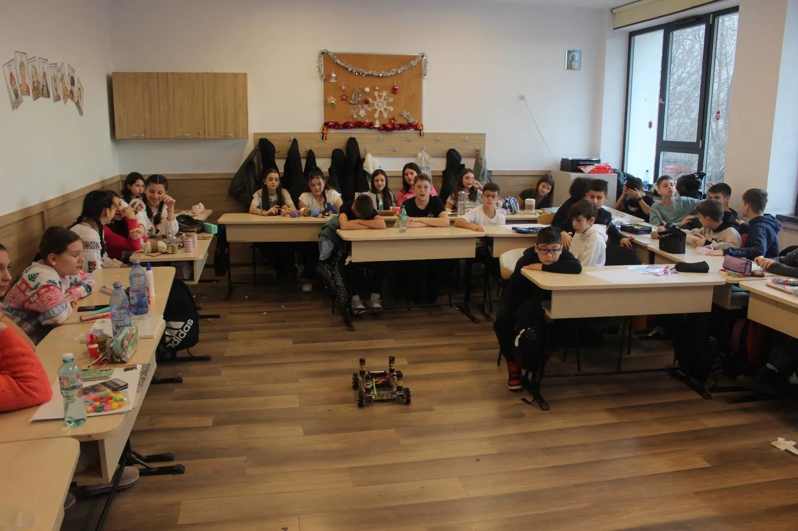 BrickBot presentation in school